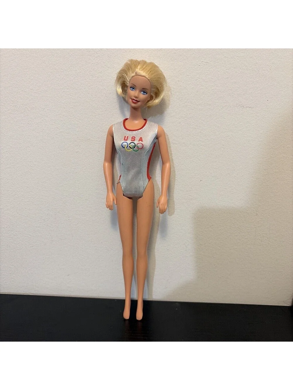 Vintage 1993 Mattel USA Olympic Swimming Champion Barbie Doll